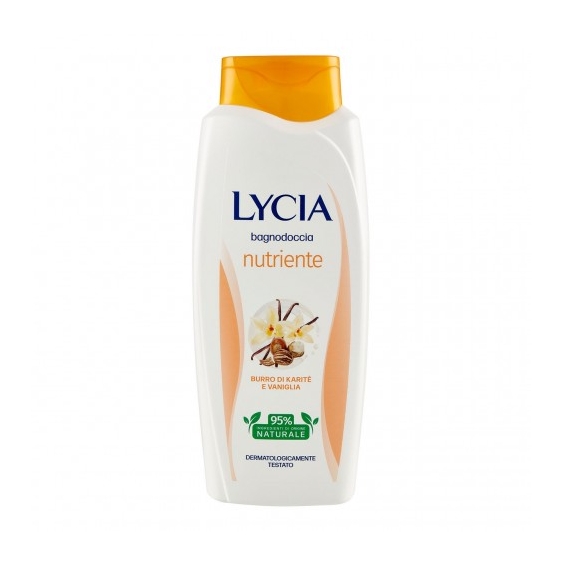 Lycia Bagnodoccia Nutriente Burro di Karitè e Vaniglia 750 ml