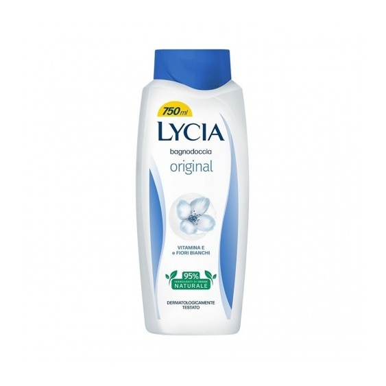 Lycia Bagnodoccia Original Vitamina E e Fiori Bianchi 750 ml