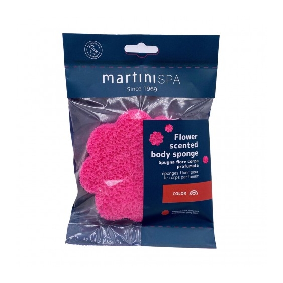 Martini Flower Scented Body Sponge - Spugna Fiore Corpo Profumata