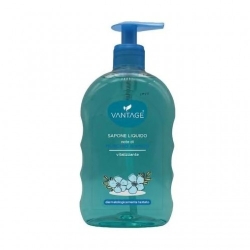 Vantage Sapone Liquido con Note di Muschio Bianco Vitalizzante 500 ml