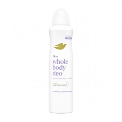 Dove Whole Body Deo lavanda e camomilla - Deodorante Spray 150 ml