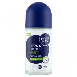 Nivea Men Derma Control Sensitive - Deodorante Roll-On 50 ml
