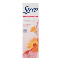Strep Crema Depilatoria Per Viso e Bikini con con Calendula e Hamamelis 75 ml