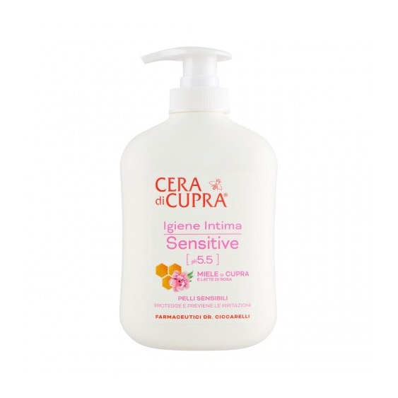 Cera Di Cupra Igiene Intima Sensitive - Detergente Intimo Con pH 5.5 250 ml