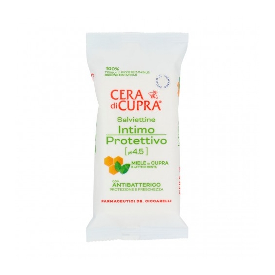 Cera Di Cupra 12 Salviettine Intimo Protettivo Con pH 4.5