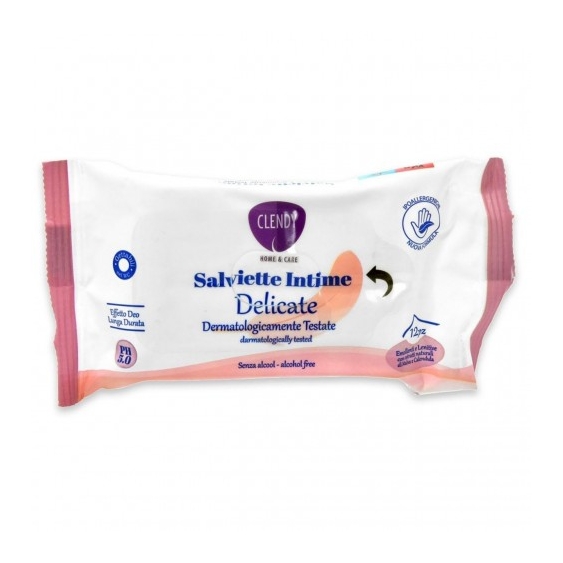 Clendy 12 Salviette Intime Delicate