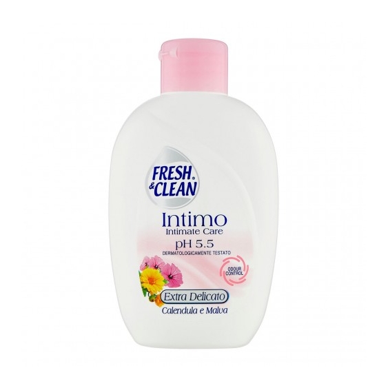 Fresh & Clean Intimo Ph 5.5 Extra Delicato Calendula e Malva - Detergente Intimo 200 ml