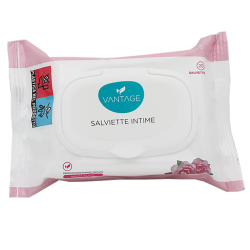 Vantage 20 Salviette Intime Rinfrescanti e Anti-Irritazione