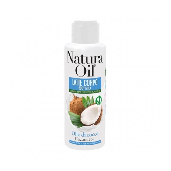 Natura Oil Olio Di Cocco - Latte Corpo Con Estratti Certificati Bio 100 ml