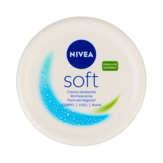 Nivea Soft - Crema Idratante Rinfrescante Formula Vegana 50 ml