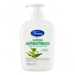 Venus Sapone Antibatterico con Menta ed Eucaliptus 250 ml