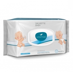 Vantage Salviette Baby - 72 salviette con pantenolo
