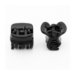 Ib Fashion Hair 055N - 2 micro pinze nere per capelli