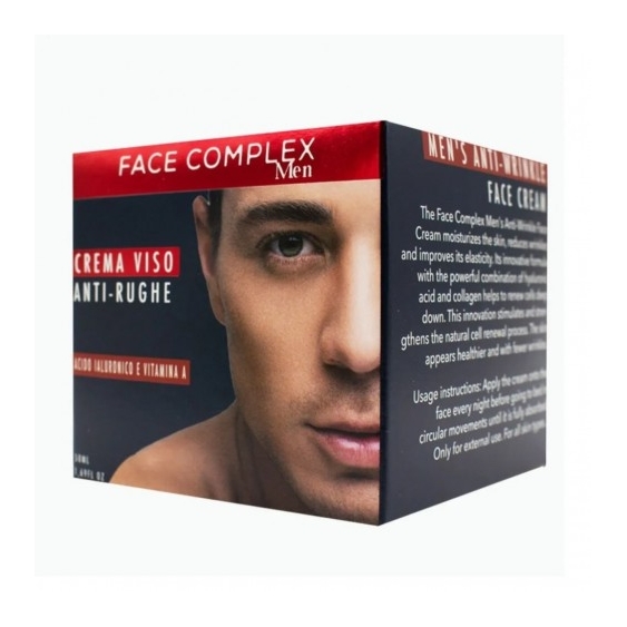 Face Complex Men - Crema Viso Anti-Rughe 50 ml