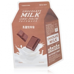 A'Pieu Chocolate Milk One Pack Facemask - Maschera Viso Esfoliante Idratante 21 G