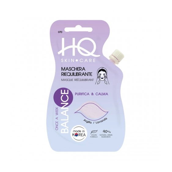 Hq Balance - Maschera Riequilibrante Con Argilla E Lavanda 15 Ml