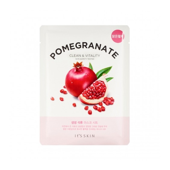 It S Skin Pomegranate - Maschera Idratante In Tessuto
