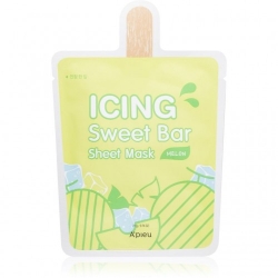 A'Pieu Icing Sweet Bar Sweet Mask Melon - Maschera Viso In Tessuto 21 G