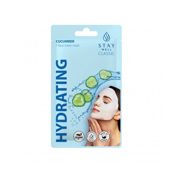 Stay Well Hydrating Cucumber - Maschera In Tessuto Al Cetriolo