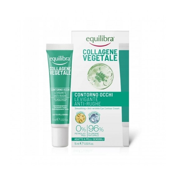 Equilibra Collagene Vegetale - Contorno Occhi Levigante Anti-Rughe 15 Ml