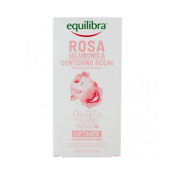 Equilibra Rosa Ialuronica - Contorno Occhi Liftante 15 Ml