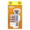 Gillette Fusion 5 - 1 Manico + 4 Testine