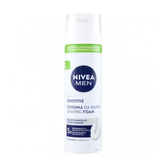 Nivea Men Sensitive - Schiuma Da Barba 200 Ml