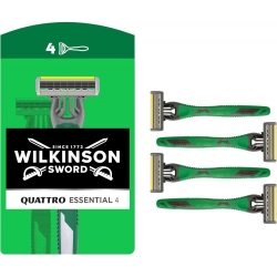 Wilkinson Sword Quattro Essential 4 Sensitive Precision - 4 Rasoio Usa E Getta