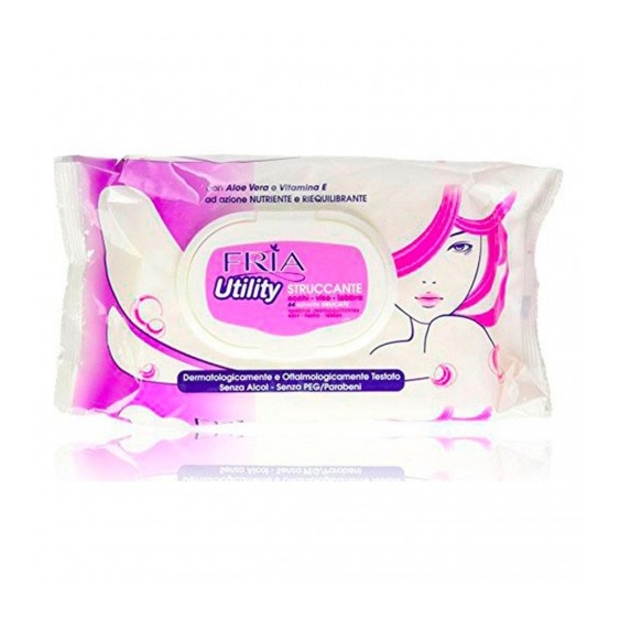 Fria Utility - 64 Salviette Struccanti Viso E Occhi