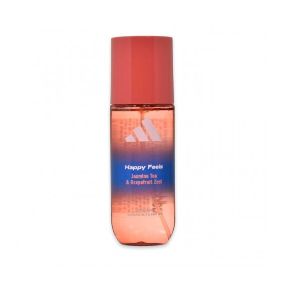 Adidas Happy Feels Jasmine Tea E Grapefruit Zest - Acqua Corpo Profumata 150 Ml