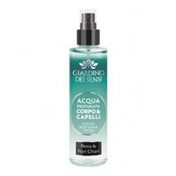 Giardino Dei Sensi Pesca E Fiori Chiari - Acqua Profumata Corpo E Capelli 110 Ml