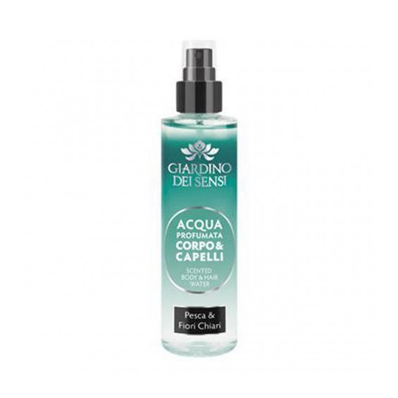 Giardino Dei Sensi Pesca E Fiori Chiari - Acqua Profumata Corpo E Capelli 110 Ml