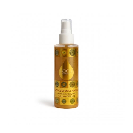 Gocce Di Napoleon Gocce Di Sole Ambra - Shimmering Body Mist Profumato Glitterato 200 Ml