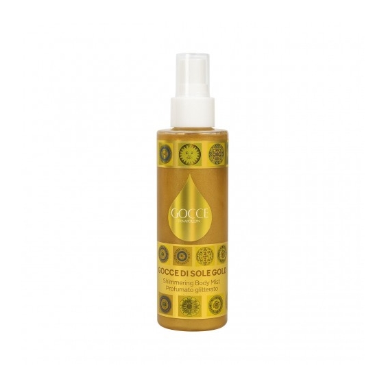 Gocce Di Napoleon Gocce Di Sole Gold - Shimmering Body Mist Profumato Glitterato 200 Ml