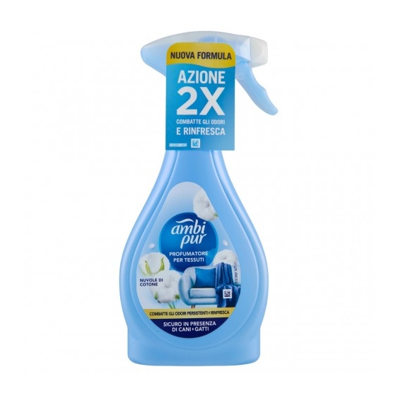 Ambi Pur Nuvole Di Cotone - Profumatore Per Tessuti 385 Ml