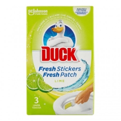 Duck Fresh Stickers Lime - 3 Sticker Profumati Per Wc