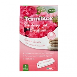 Relevi Tarmiblok Brezza Fiorita - 12 Foglietti Protettivi E Profumati Per Armadi E Cassetti