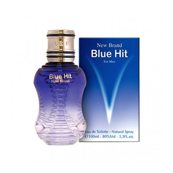 New Brand Blue Hit Form Man - Eau De Toilette Uomo 100 Ml Vapo