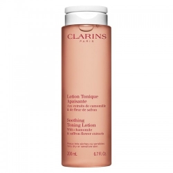 Clarins Lotion Tonique Apaisante - Lozione tonificante lenitiva 200 Ml