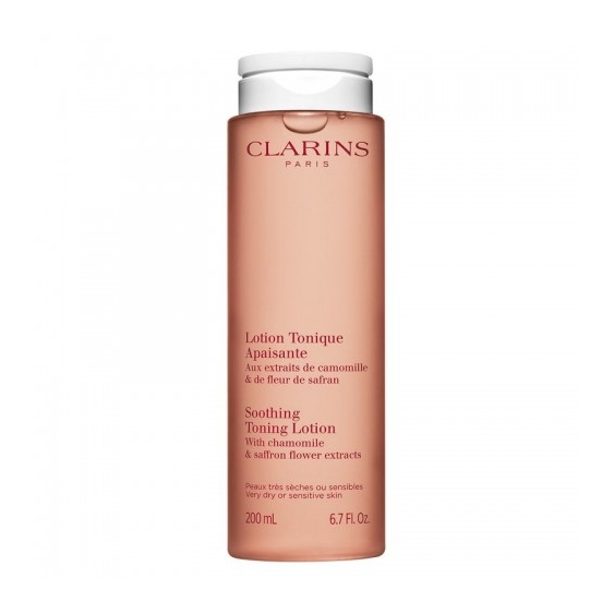 Clarins Lotion Tonique Apaisante - Lozione tonificante lenitiva 200 Ml