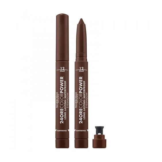 Deborah 24 Ore Color Power - Ombretto Stick N. 12 Brown
