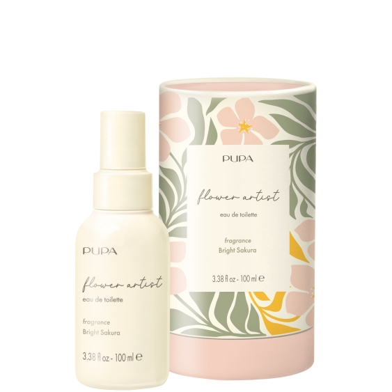 Pupa Flower Artist Bright Sakura - Eau De Toilette Donna 100 Ml Vapo