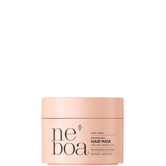 Neboa Just Curly Nourishing Hair Mask - Maschera Nutriente 300 Ml