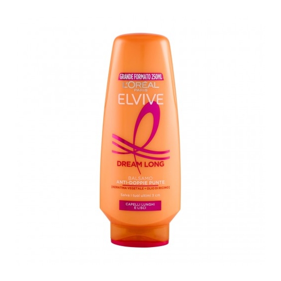 L'Oreal Paris Elvive Dream Long - Balsamo Anti-Doppie Punte 250 Ml
