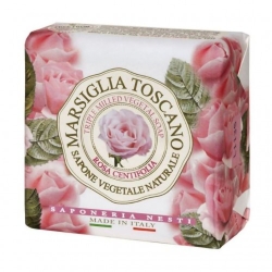 Saponeria Nesti Marsiglia Toscano Rosa Centifolia - Sapone Vegetale Naturale 200 Gr