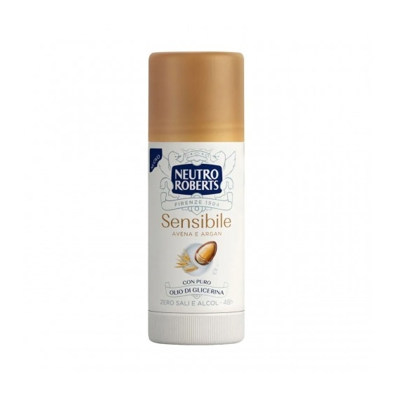 Neutro Roberts Sensibile Avena E Argan - Deodorante Stick 40 Ml