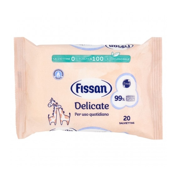 Fissan Salviettine Delicate - 20 salviettine Per uso quotidiano