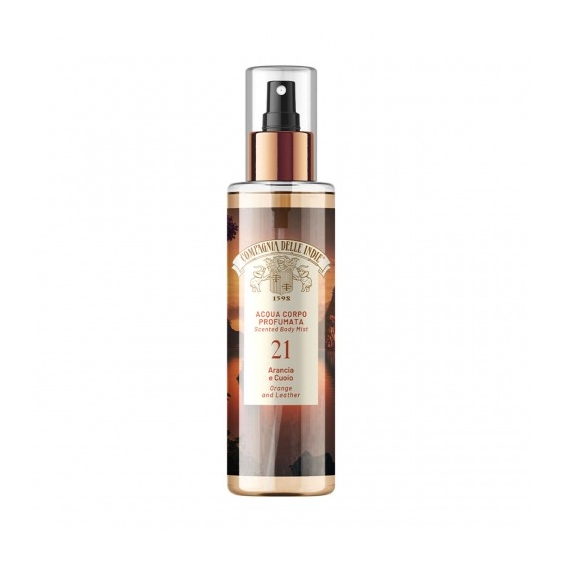 Compagnia Delle Indie 21 Arancia E Cuoio - Acqua Corpo Profumata 200 Ml