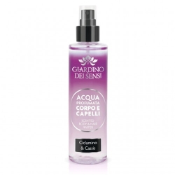 Giardino Dei Sensi Acqua Profumata Corpo E Capelli Ciclamino E Cassis 110 Ml