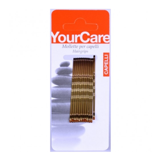 Your Care 12 mollettine Castano da 2.5 per capelli